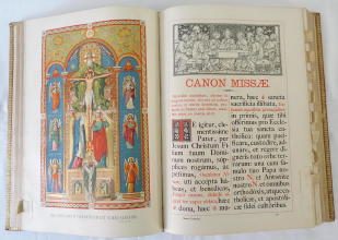 Antique 19th century Missale Romanum Altar Edition dated 1889